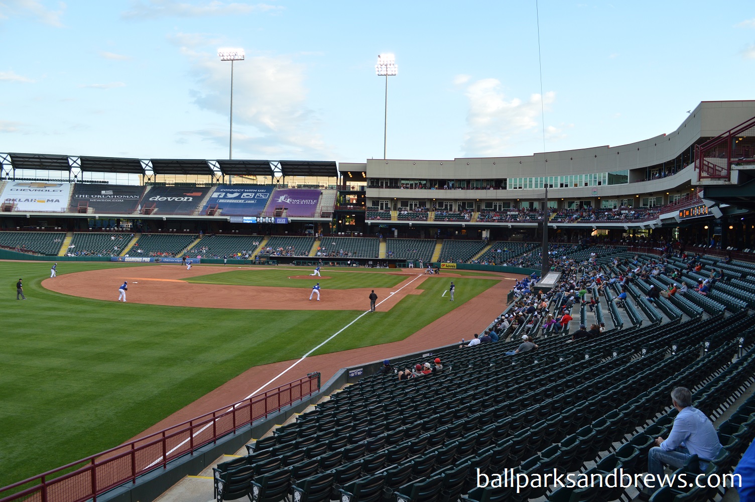 Visit Chickasaw Bricktown Ballpark home of the Oklahoma City Dodgers